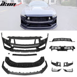 2024-2025 Ford Mustang Dark Horse Style Front Bumper Conversion Kit PP
