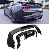 2024-2025 Ford Mustang Bumper Cover W/ Rock Matte Black Diffuser PP
