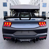 2024-2025 Ford Mustang Bumper Cover W/ Rock Matte Black Diffuser PP