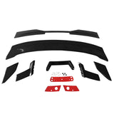 2024-2025 Ford Mustang Dark Horse Gloss Trunk Spoiler W/ Gurney Glap