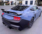 2024-2025 Ford Mustang Dark Horse Gloss Trunk Spoiler W/ Gurney Glap
