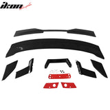 2024-2025 Ford Mustang Dark Horse Gloss Trunk Spoiler W/ Gurney Glap