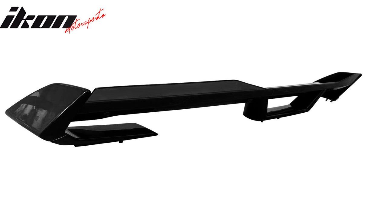 2024-2025 Ford Mustang Dark Horse Gloss Trunk Spoiler W/ Gurney Glap