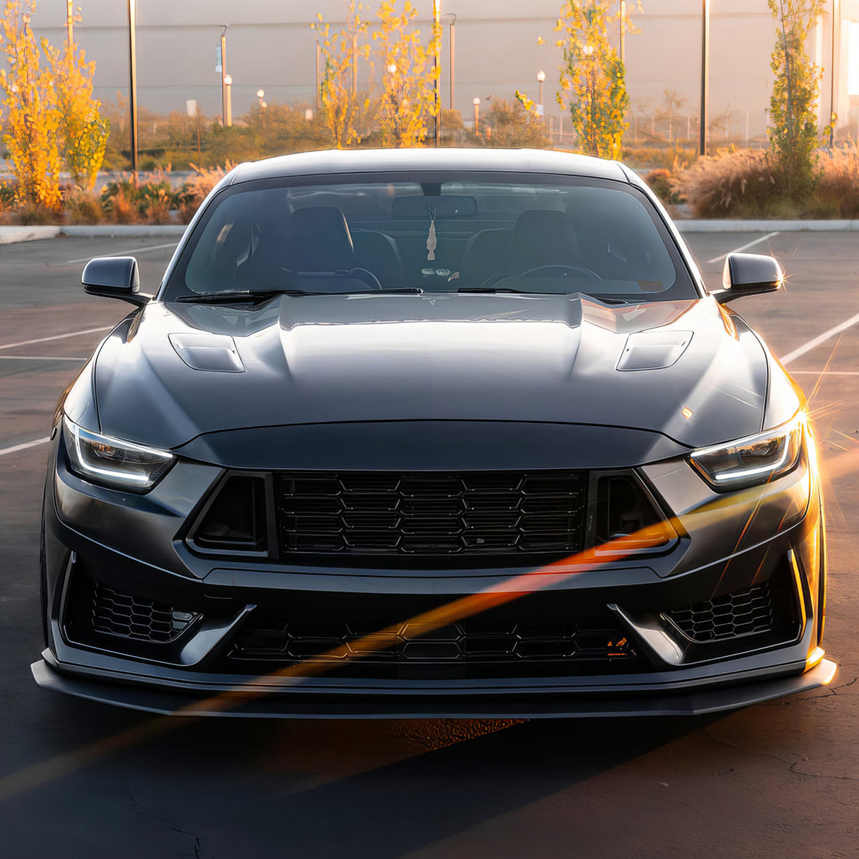 2015-2017 Ford Mustang Dark Horse Style Front Bumper Conversion Kit PP