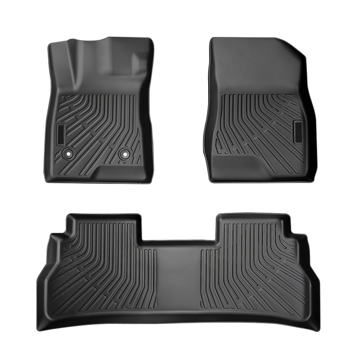 2024-2025 Chevrolet Trax 3D TPE Floor Mat& Trunk Mat& Backrest Mats