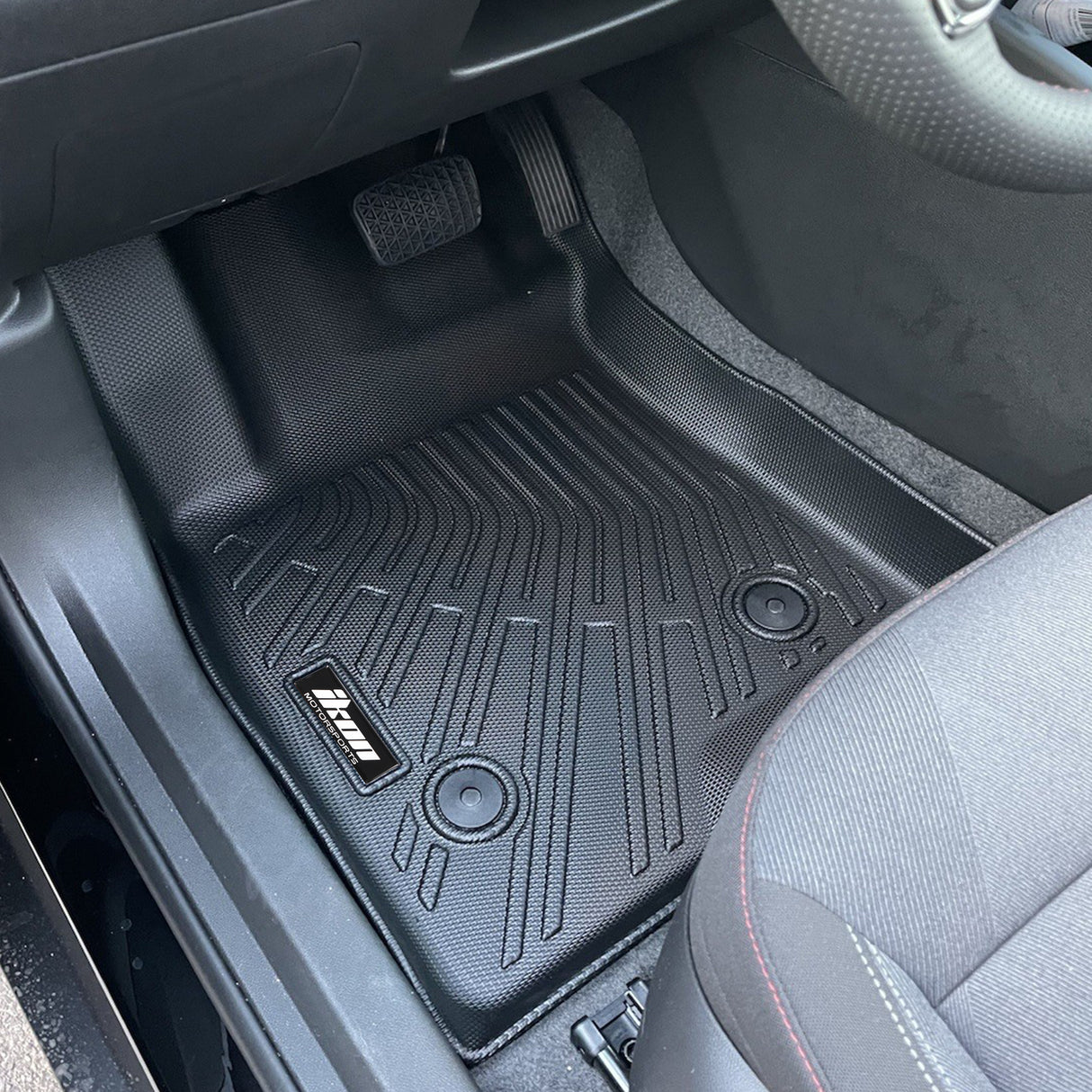 2024-2025 Chevrolet Trax 3D TPE Floor Mat& Trunk Mat& Backrest Mats