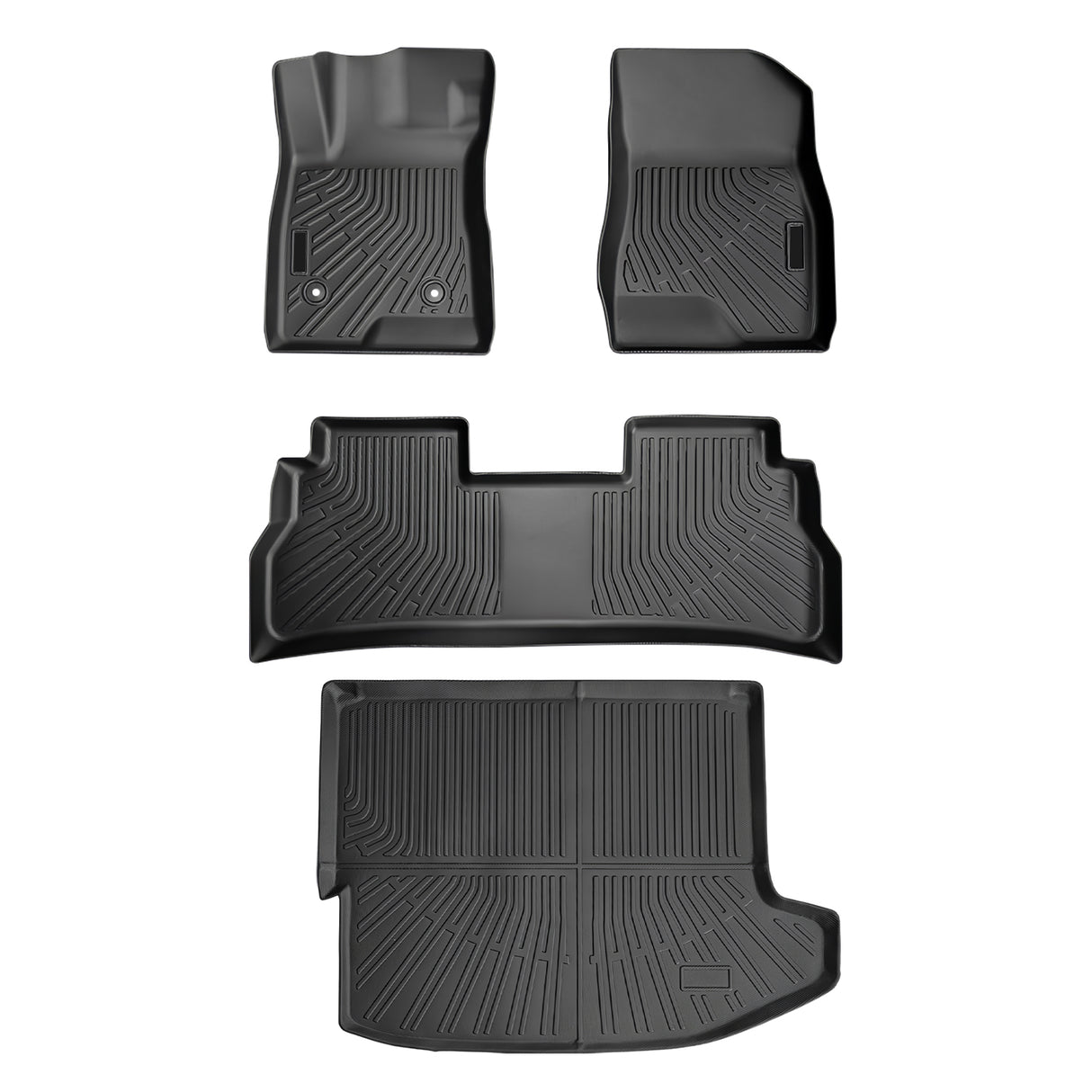 2024-2025 Chevrolet Trax All Weather 3D Floor Mats+Trunk Cargo Mat TPE