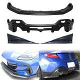 2022-2025 Subaru BRZ Front Lip+ Rear Diffuser+ Side Skirts Strakes