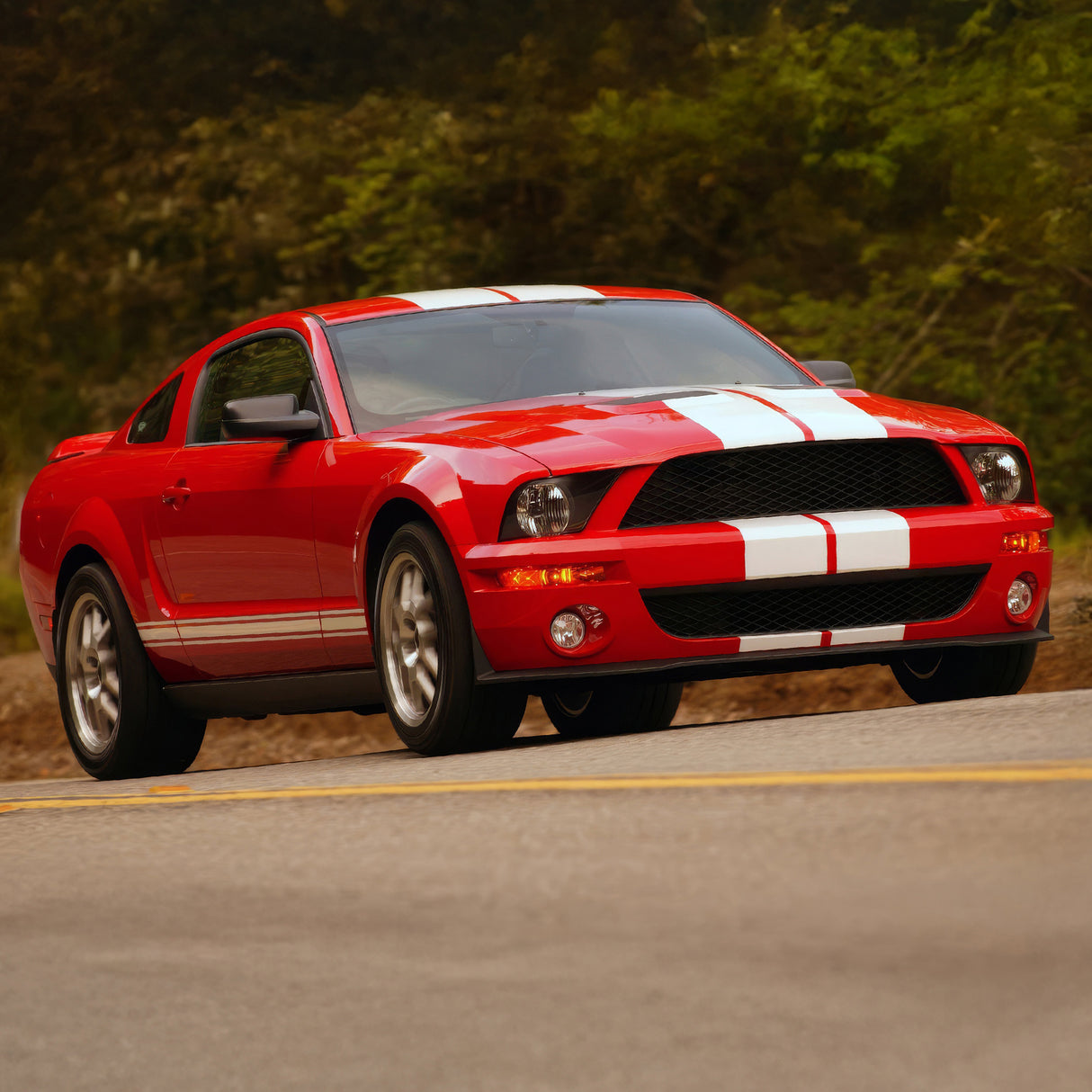 2007-2009 Ford Mustang GT500 OE Style Front Bumper Conversion Kit PP