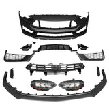 2018-2023 Ford Mustang Dark Horse Front Bumper Cover Kit Headlights PP