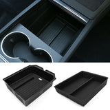 2024-2025 Tesla Model 3 Lower + Upper Center Armrest Storage Box TPE