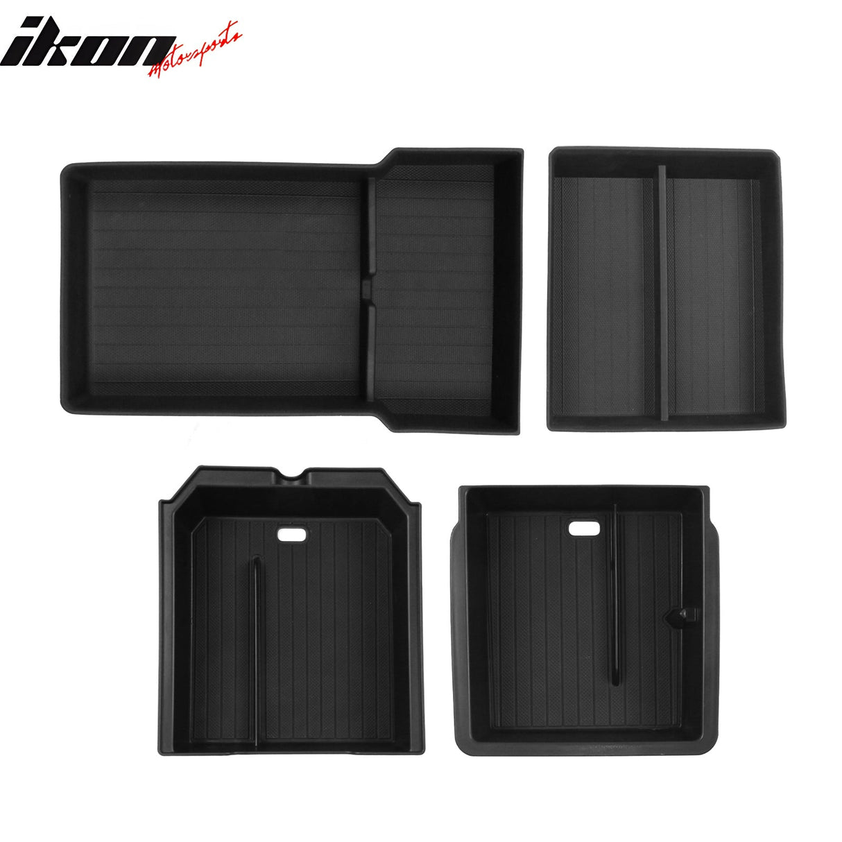 2024-2025 Tesla Model 3 Lower+Upper Center Armrest+Console Storage Box