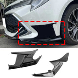 2019-2025 Toyota Corolla Gloss Black Front Splitters + Side Canards