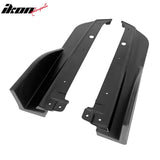 2022-2025 Subaru WRX D Matte Black Front Rear Bumper Lip Corner Aprons