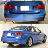 2012-2018 BMW F30 3 Series M-Tech Front Rear Bumper Cover Side Skirts
