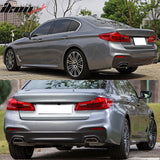 2017-2020 BMW G30 5 Series M-Tech Front Rear Bumper Covers Side Skirts