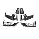 2024-2025 Ford Mustang Dark Horse Front Bumper Mesh Grilles Covers ABS