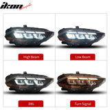 2018-2023 Ford Mustang Dark Horse Bumper Cover Switchback Headlight PP