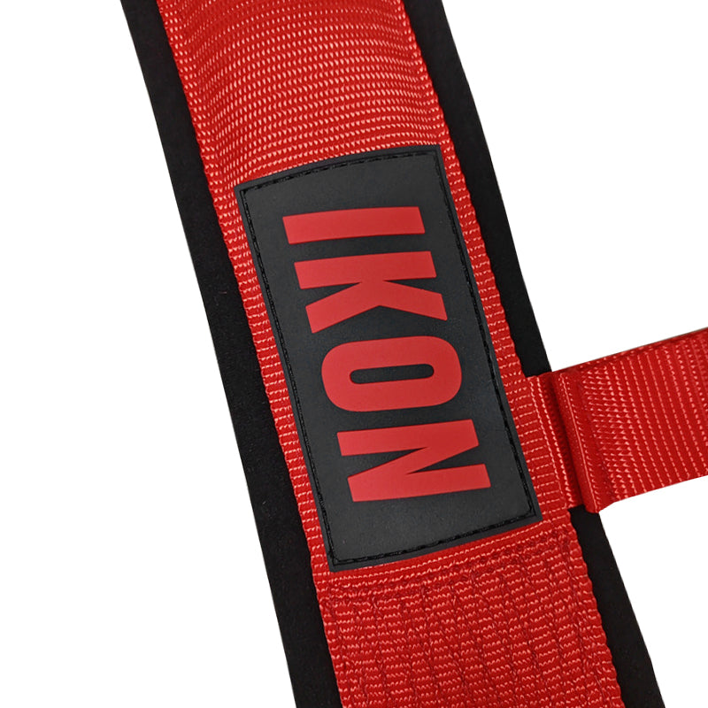 Universal Racing Seat Belt Harness 3" 4 Point Strap Buckle Nylon Red
