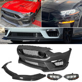 2018-2023 Ford Mustang Mach 1 Front Bumper Cover 24+ Headlights W/ Lip