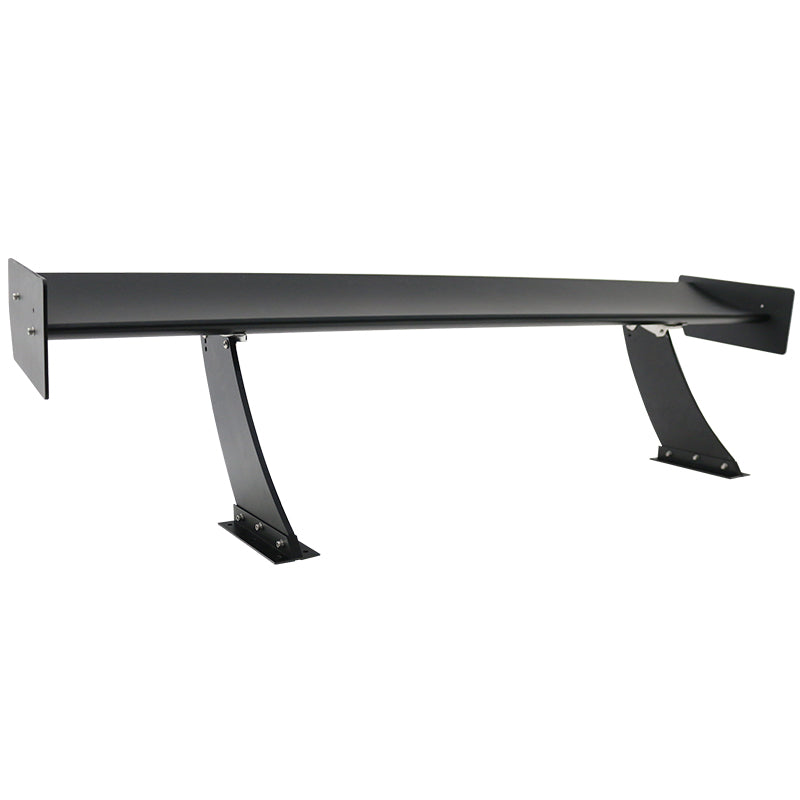Universal 61'' GTC250 Trunk Spoiler Side Plate V1 Bracket V4A Legs ABS