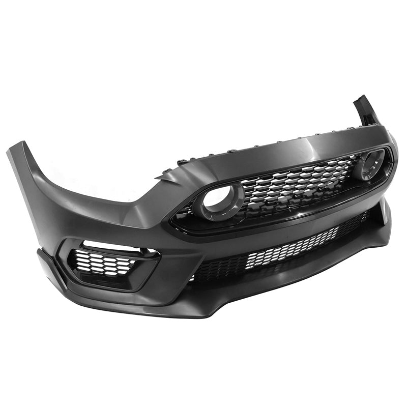 2015-2017 Ford Mustang Front Bumper Cover W/ LED Grilles Headlights