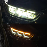 2018-2023 Ford Mustang Mach 1 Front Bumper Cover LED Grille Headlight