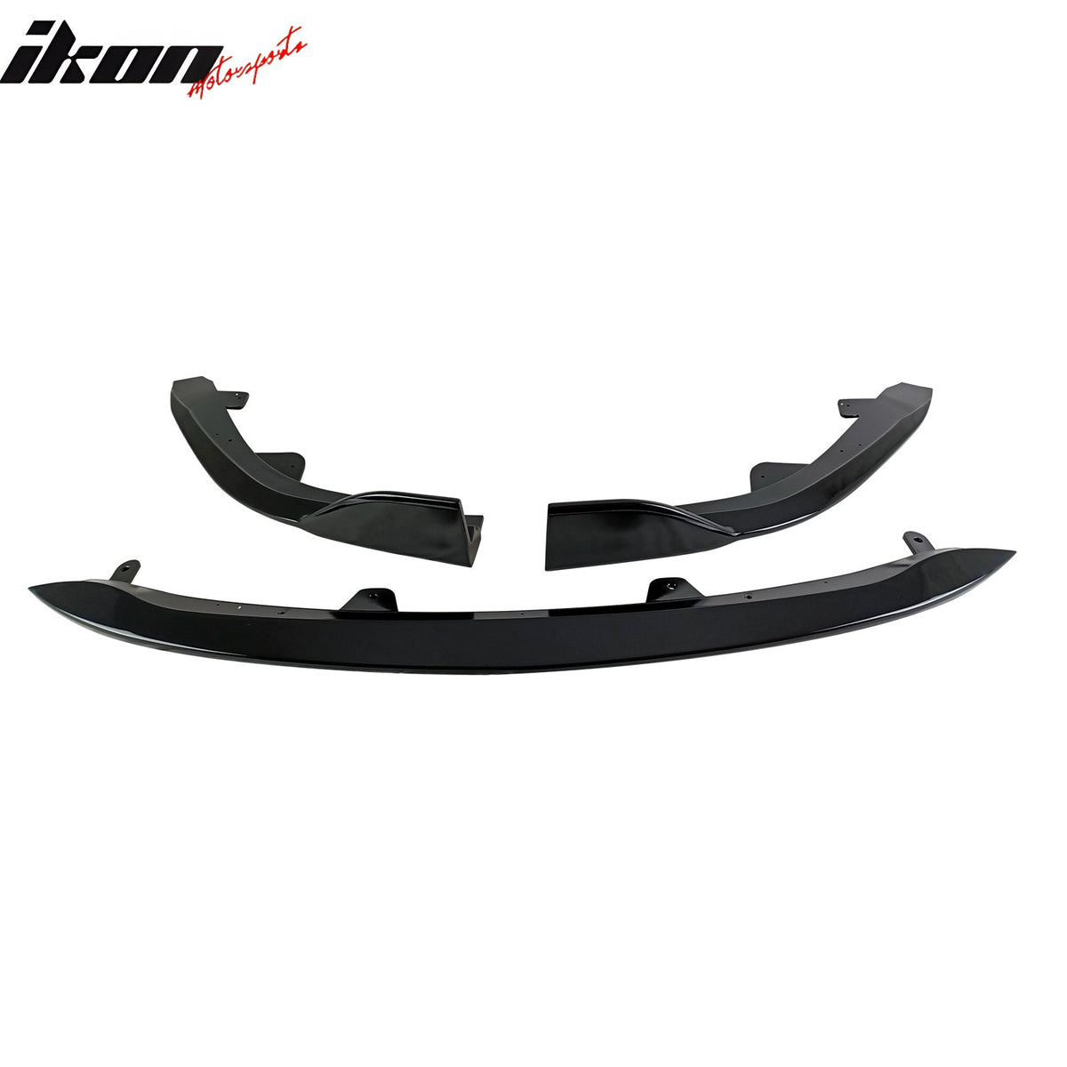 2019-2022 Toyota Corolla E210 5Dr Gloss Black 3PCS Front Bumper Lip