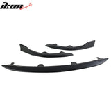 2023-2026 Toyota Corolla Hatchback Unpainted 3PC Front Bumper Lip