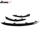 2023-2026 Toyota Corolla Hatchback Gloss Black 3PCS Front Bumper Lip