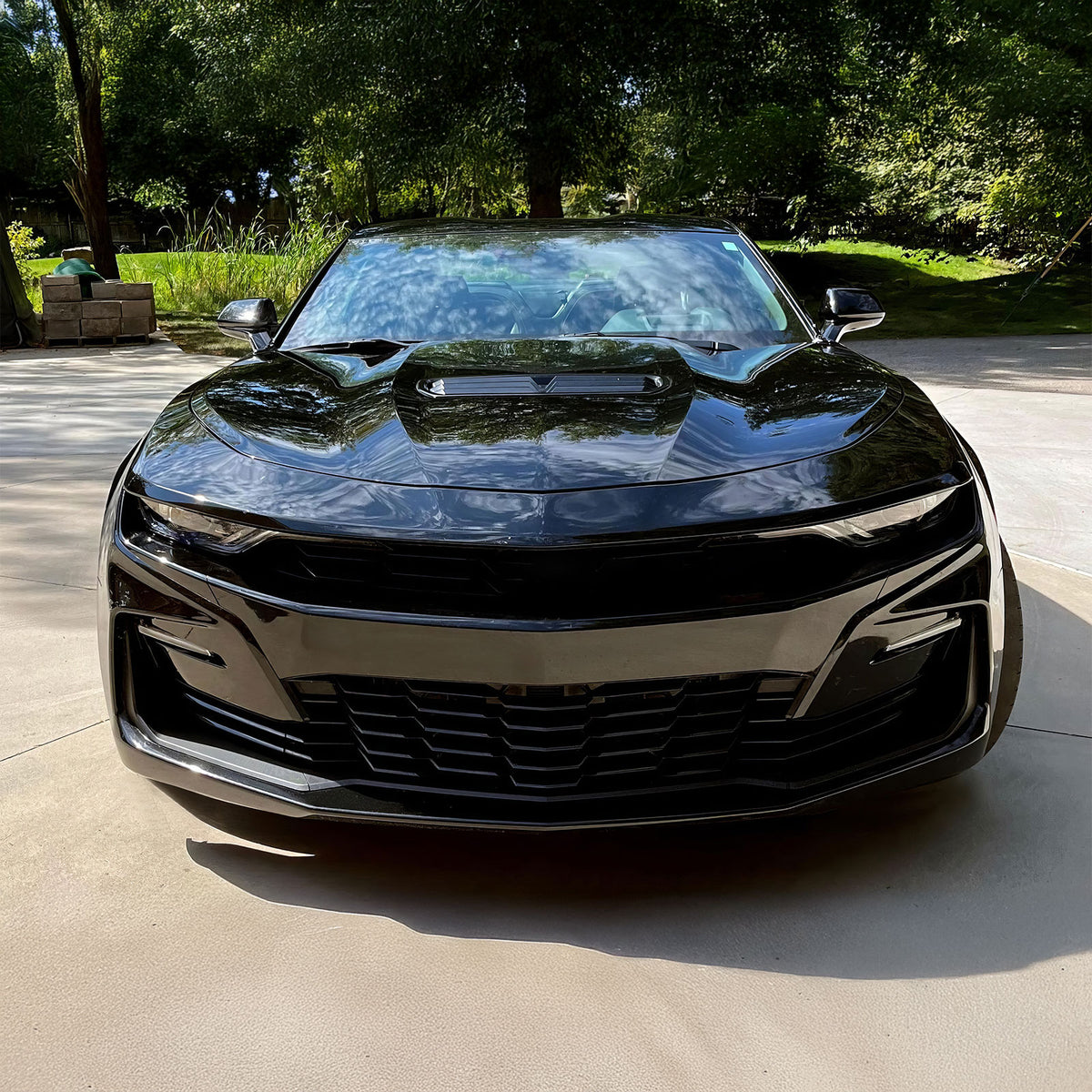 Front Bumper Daytime Running Light for Chevy Camaro SS 2019-2024 Unpainted