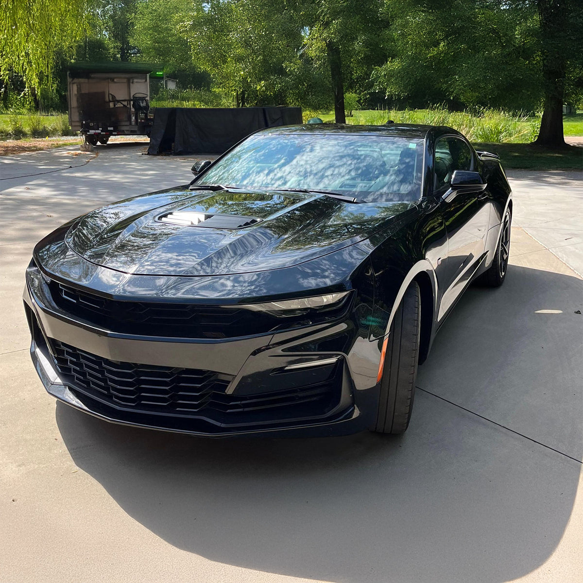 2019-2024 Chevy Camaro SS Unpainted Front Bumper Cover DRL Turn Signal