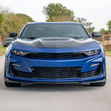2019-2024 Chevy Camaro SS Unpainted Front Bumper Turn Signal Matte Black Lip