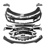 2019-2024 Chevy Camaro Front Bumper Turn Signal Carbon Fiber Print Lip