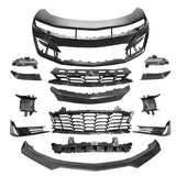 2019-2024 Chevy Camaro SS Front Bumper DRL Carbon Fiber Print Lip