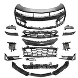 2019-2024 Chevy Camaro SS Front Bumper Turn Signal DRL Gloss Black Lip