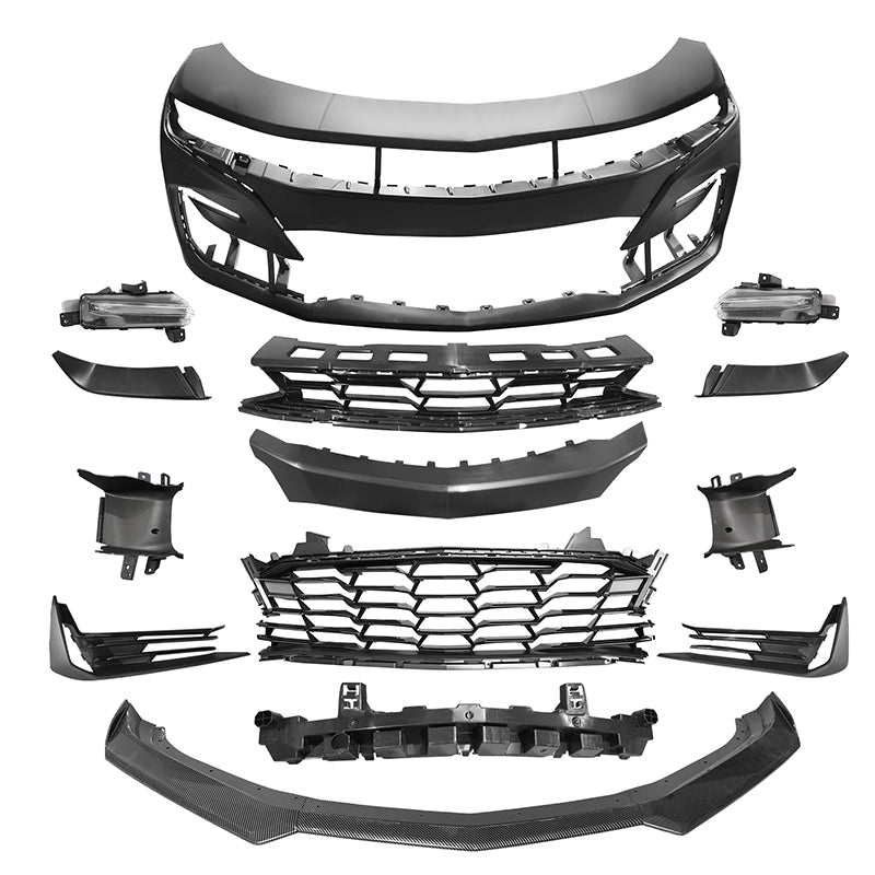 2019-2024 Camaro SS Front Bumper Turn Signal + Carbon Fiber Print Lip