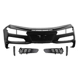 2020-2026 Chevy Corvette C8 Z06 Style Rear Bumper Cover W/ Grilles PP
