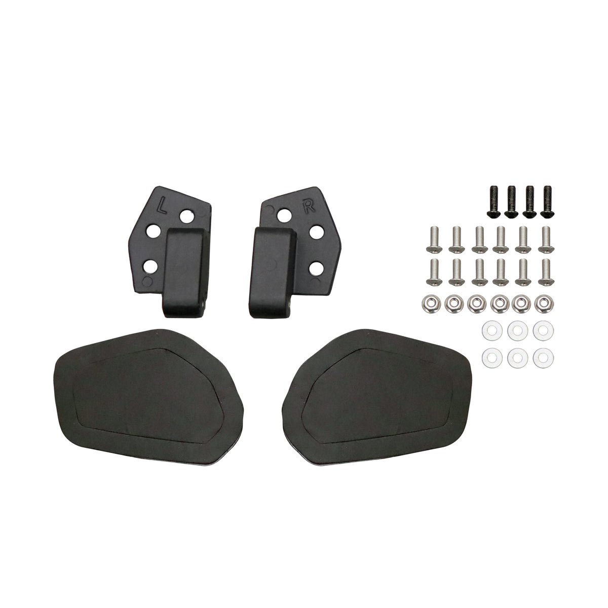 Trunk Spoiler Panel for Chevy Corvette C8 Z07 Style 2020-2026 Pearl Black