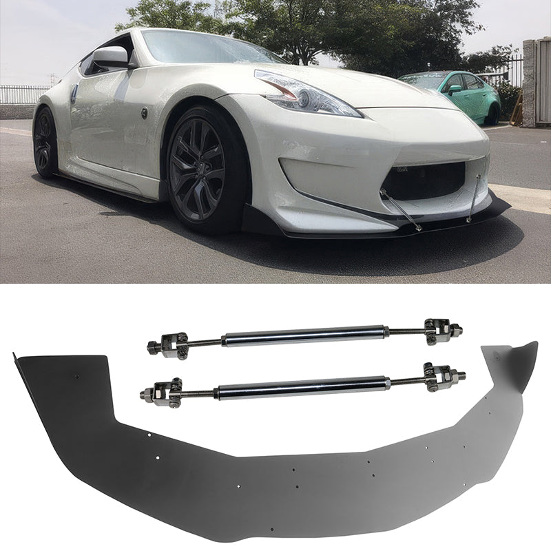 2013-2020 Nissan 370Z 2DR Amuse Front Lip Gunmetal Strut Rods Aluminum