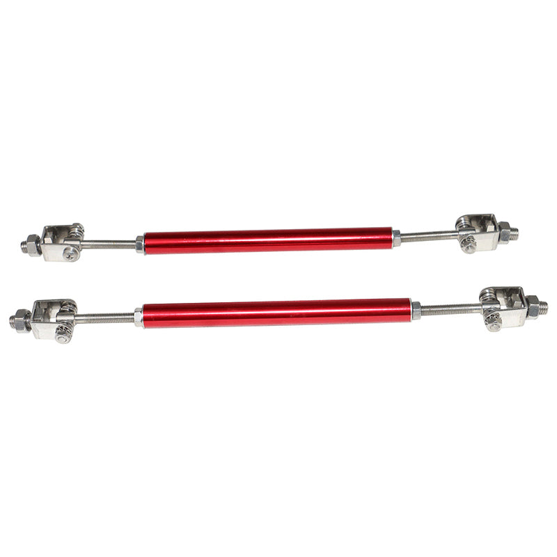 2013-2020 Nissan 370Z 2DR Amuse Front Lip Red Strut Rods Aluminum