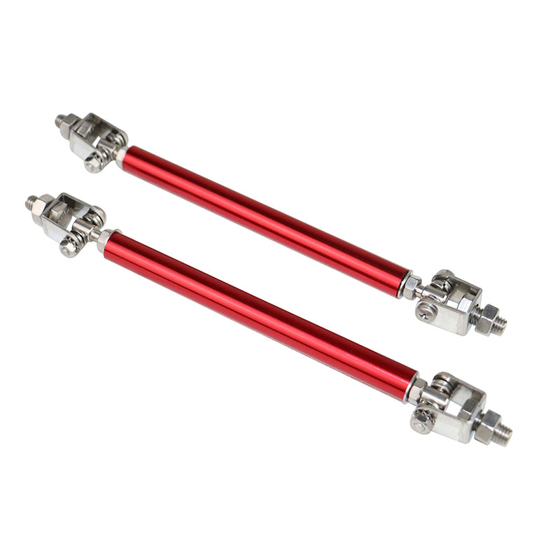 2013-2020 Nissan 370Z 2DR Amuse Front Lip Red Strut Rods Aluminum
