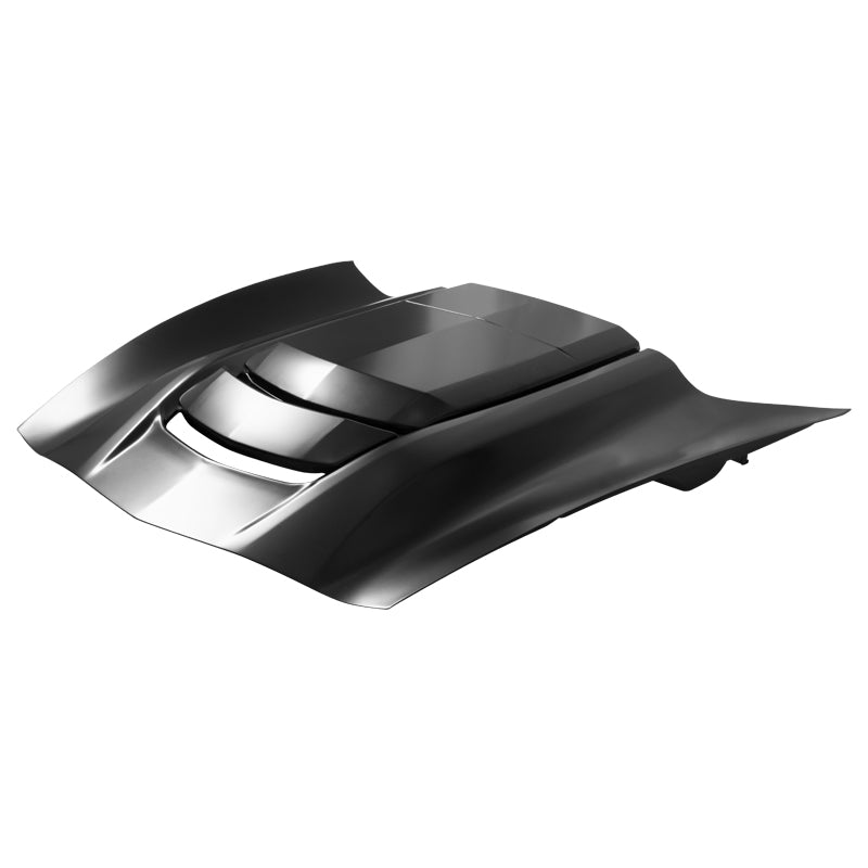 2014-2019 Chevy Corvette C7 ZR1 Style Hood Scoop Vent Black Aluminum
