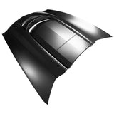 2014-2019 Chevy Corvette C7 ZR1 Style Hood Scoop Vent Black Aluminum