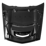2014-2019 Chevy Corvette C7 ZR1 Style Hood Scoop Vent Black Aluminum