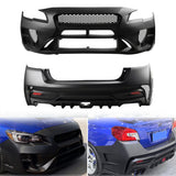 2015-2021 Subaru WRX STI Front + Rear Bumper Cover Varis Conversion with Lip