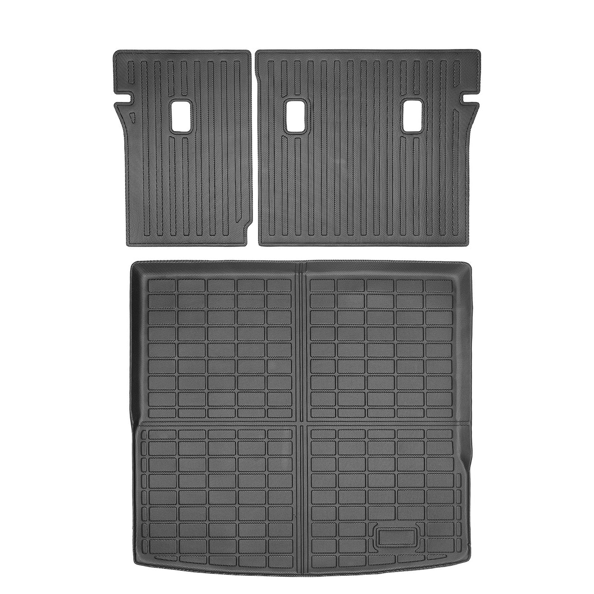 2025-2026 Volkswagen Tiguan Waterproof Rear Trunk + Backrest Mats TPE