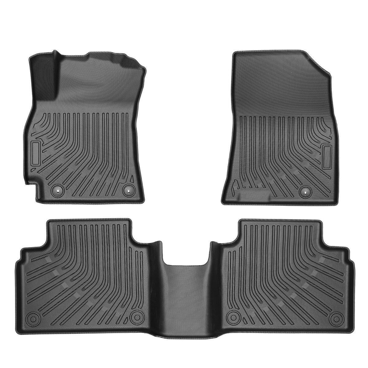 2025-2026 Kia K4 Sedan 6PCS Rear Trunk + Backrest + Floor Mats TPE