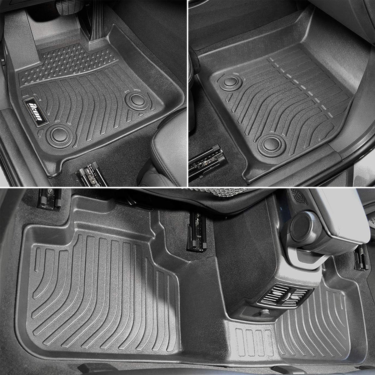 2016-2022 BMW X1 F48 All Weather 3D Rear Trunk Mat + Floor Mats TPE