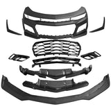2016-2018 Chevy Camaro ZL1 Unpainted Front Bumper Kit W/ Canards PP